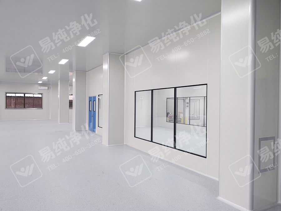 整體工程采用手工板裝修改造，吊頂采用手工單玻鎂凈化板，墻體采用手工巖棉板.jpg